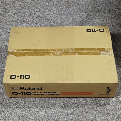 Roland D-110 Multi Timbral Sound Module with Original Box | Reverb