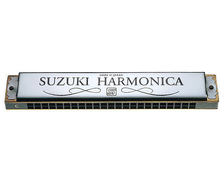 Suzuki SU-SUA23 Tremolo Key of G 23 Double Hole Harmonica SUA-23 image 1