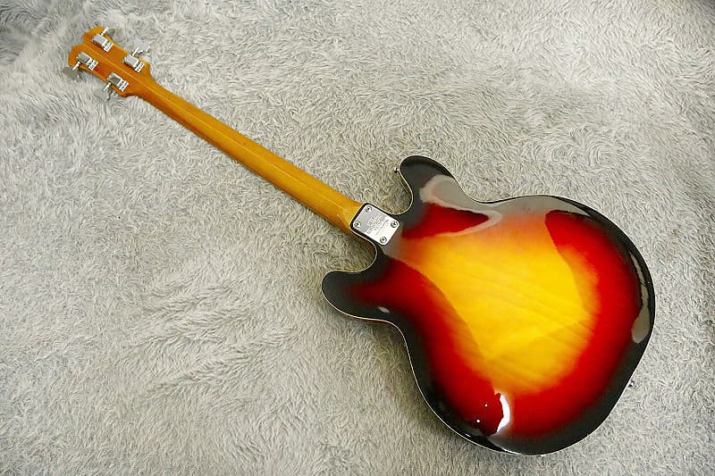 Rare 1967 made ARIA Diamond Hollow body Electric Acoustic