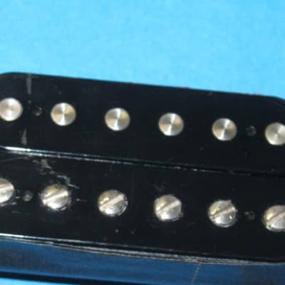 used Gibson 498T Hot Alnico Bridge Humbucker Pickup BLACK +springs,screws,black ring, SOLDER CONNECT image 6