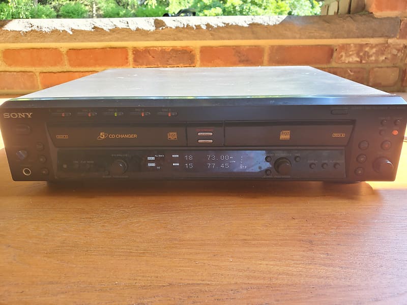 SONY 5 buying CD/CHANGER RECORDER RCD-W500C