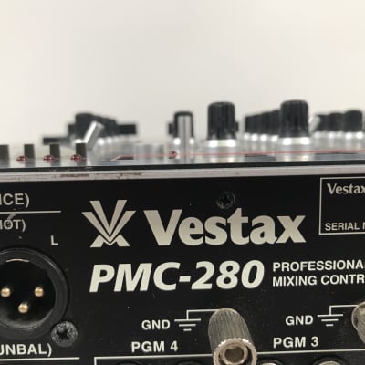 Vestax PMC-280 Professional Mixing Controller 4 Channel Audio DJ Mixer image 5