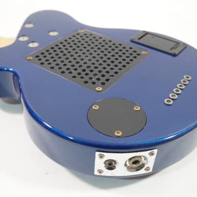 Pignose PGG-200 BLUE Built-in Amp travel mini guitar Worldwide Shipment image 9
