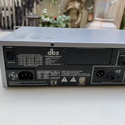 dbx 586 2-Channel Vaccuum Tube Preamplifier 1990s - Silver image 12