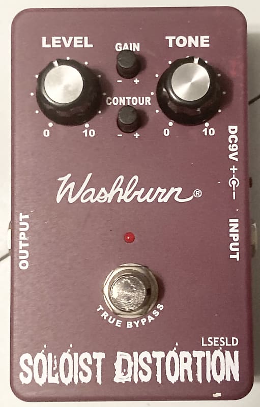 Washburn Soloist Distortion Guitar Pedal Reverb