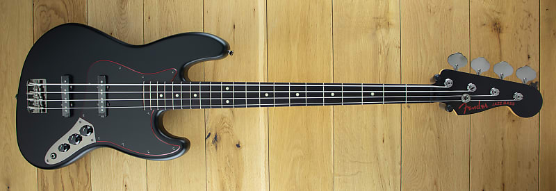 Fender Japan Limited Hybrid II Jazz Bass Noir JD23004950 | Reverb 