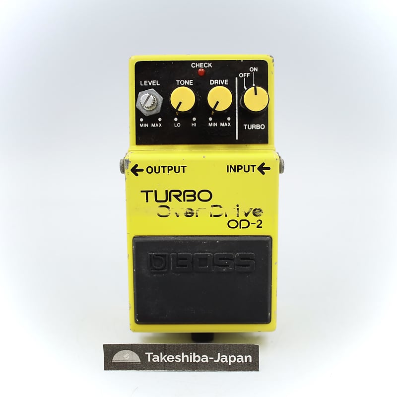 BOSS OD-2R TURBO OverDrive オーバードライブ ボス BOSS】ボス『ターボオーバードライブ』OD-2R コンパクト
