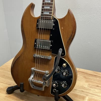 Ca. 1971-72 Gibson SG Deluxe - Walnut w/ Hard Case image 3