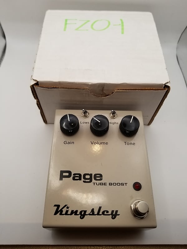 Kingsley Page Tube Boost V2 | Reverb