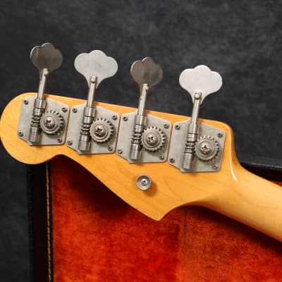 1966 Fender Precision Bass - Candy Apple Red image 6