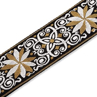 Levy's M8HT-13 2" Jacquard Weave Hootenanny 60's Style Guitar Strap image 4