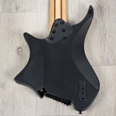 Strandberg Boden Metal NX 8 Multi-Scale Headless 8-String Guitar, Black Granite image 4