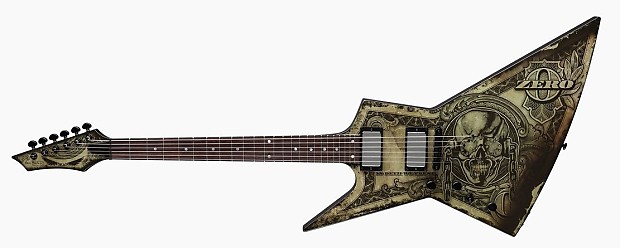 Dean ZERO TRUST L Dave Mustaine In Deth We Trust LEFTY Worldship! FREE  Virtual Leather Gig Bag!