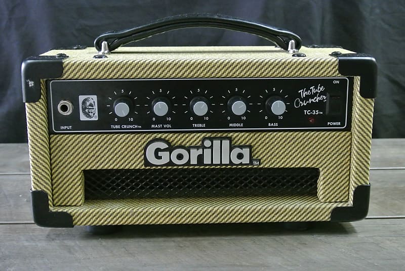 Gorilla TC35 Tube Cruncher Amp Head (USEDSolid State) by Reverb