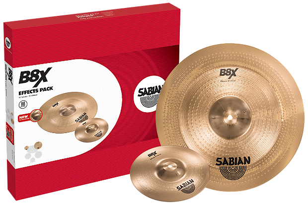 Sabian B8X 10/18" Effects Pack Cymbal Pack image 1