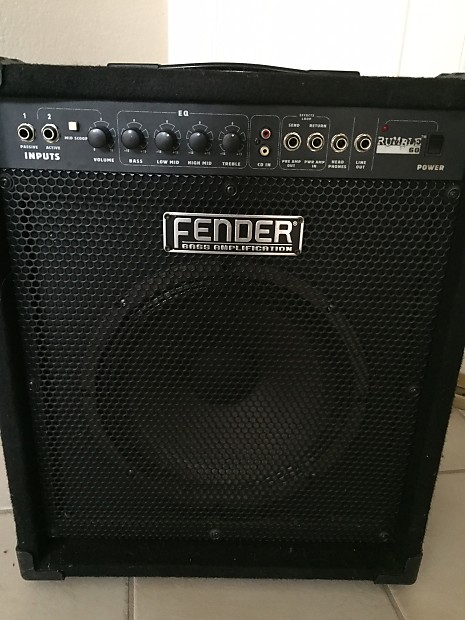 Fender Rumble 60フェンダー ベースアンプ 60W 赤LEDライト