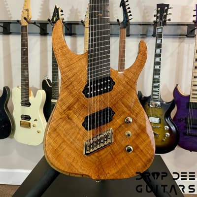 Ormsby Custom Shop Hypemachine Multiscale 7-String Electric Guitar w/ Bag-Koa for sale
