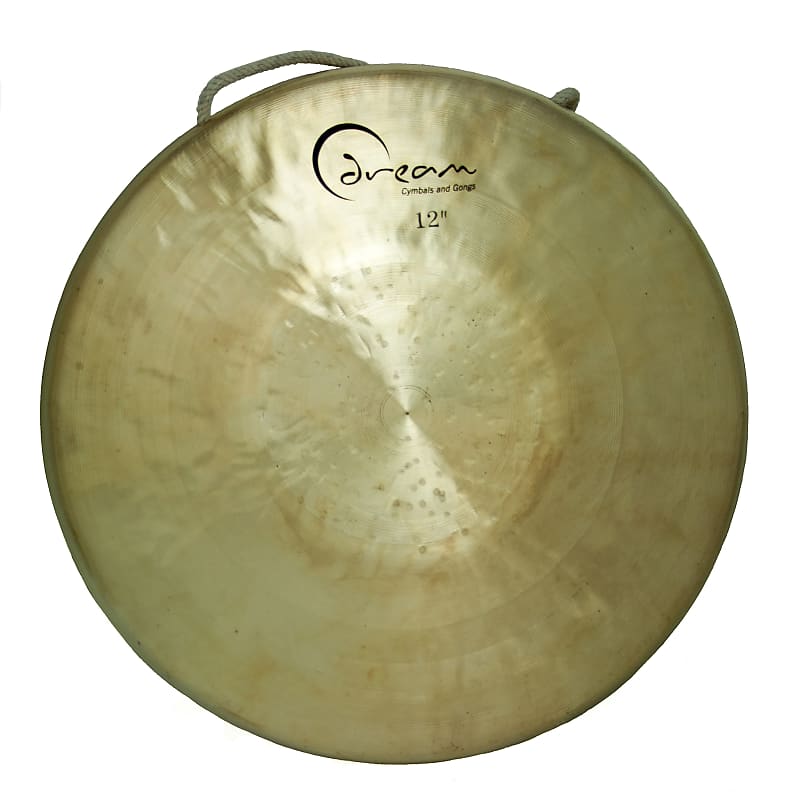 Dream Cymbals 12" Bend Down Tiger Gong image 1