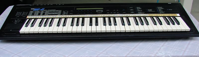 Korg DS-8 Vintage 61 Key Keyboard 1987 Black image 1