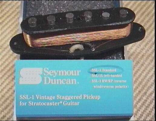 Seymour Duncan SSL1 Strat VintageStaggered never used | Reverb Canada