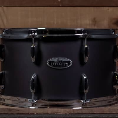 Pearl 14" x 8" Modern Utility Snare Drum, Satin Black