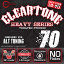 Cleartone 9470-CLEARTONE 013"-.070" Drop C Electric Guitar Strings