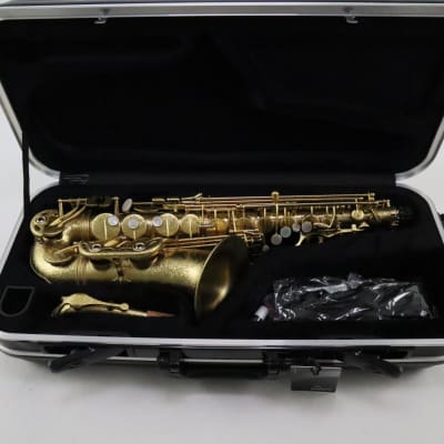 Antigua Winds AS4240 Alto Saxophone Sax Silver Plated Body with