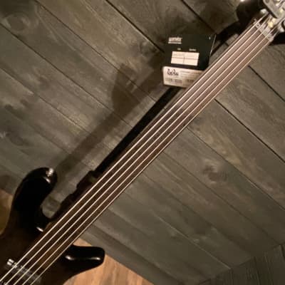 Warwick RockBass Streamer LX 5 String Fretless Black Electric Bass Guitar image 5