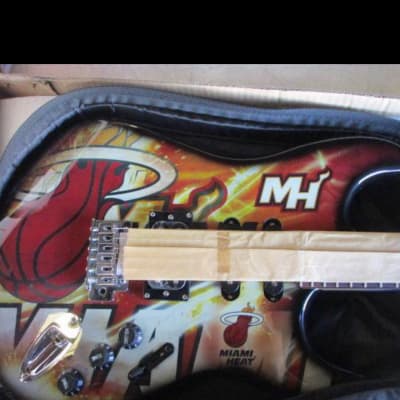 Woodrow Guitar  The NorthEnder Electric Guitar- Miami Heat image 2