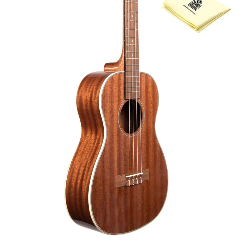 Kala KA-BG Mahogany Baritone Ukulele with Tuner | Reverb