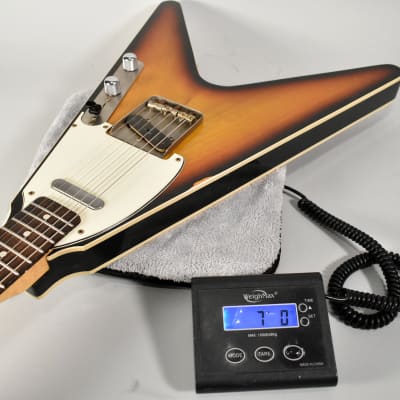 RS Guitarworks TeeVee Custom Electric Guitar w/Hard Gig Bag