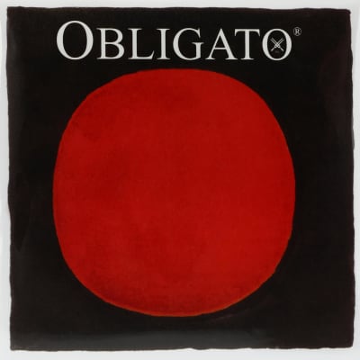 Pirastro Obligato Violin String Set - 4/4 Size Ball-end E image 1