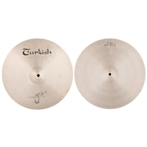 Turkish Cymbals 15" Signature Series Lale Kardes Hi-Hat L-H15 (Pair)