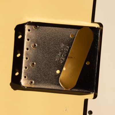 Aged Fender Tele Bridge Plate with Screws image 3