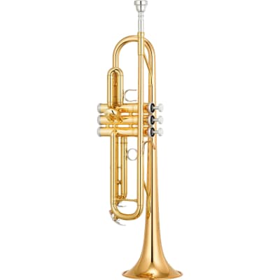 Yamaha Intermediate Trumpet In Gold Lacquer Finish image 2
