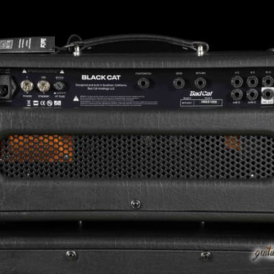 Bad Cat Black Cat 20W 2-Channel Tube Amp Head w/ Footswitch & Cover image 6