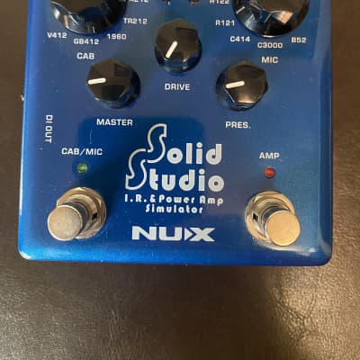 NuX Solid Studio IR and Power Amp Simulator