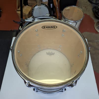 Closet Find! 1990s Tama Made In Japan Rockstar-DX 11 x 12" White Wrap Tom - Looks & Sounds Excellent! image 6