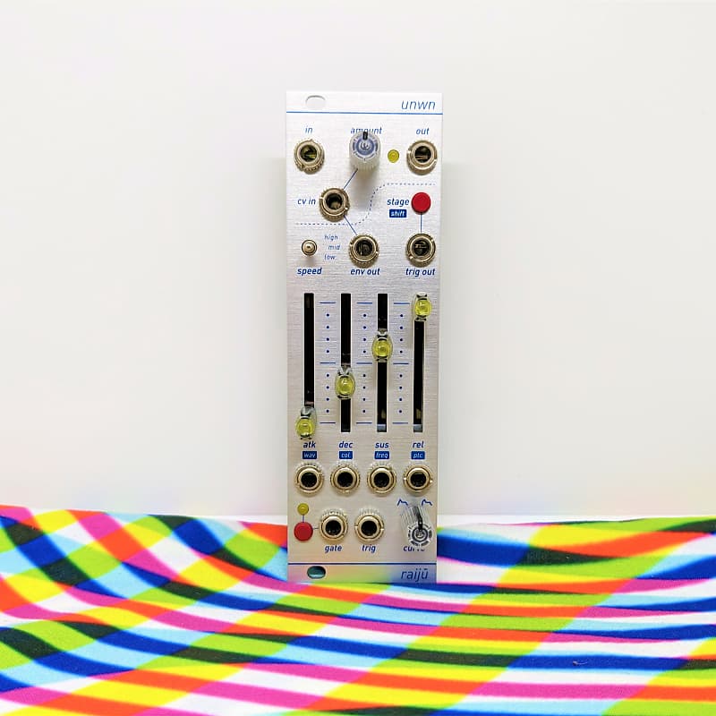 Unknown Devices Raiju // digital percussion voice w/analog Reverb