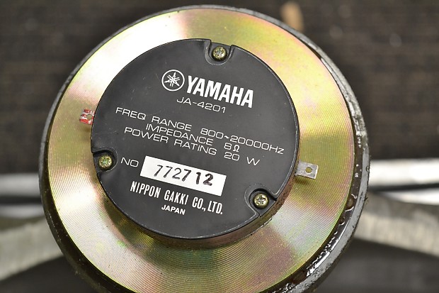 Yamaha JA-4201 Cast Frame High Frequency Driver (20W, 8Ω) Chrome