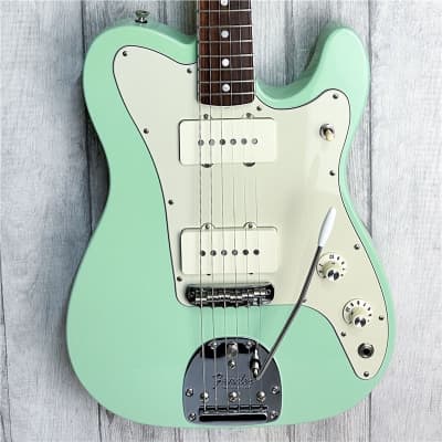 Fender Parallel Universe II Jazz/Tele, Trans Surf Green, Second-Hand for sale
