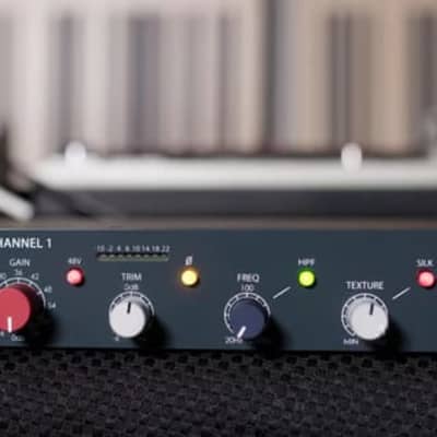 Rupert Neve Designs 5211 Two-Channel Microphone Preamp - Shelford Blue Open Box Demo image 2
