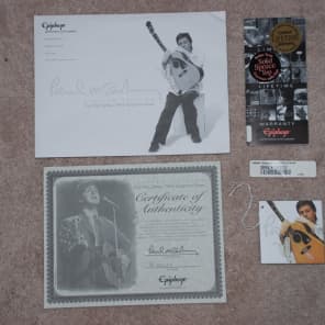 Paul McCartney 1964 Epiphone Texan - Limited Edition | Reverb