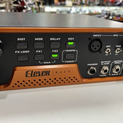Avid Eleven Rack Guitar Multi-Effects Processor and Pro Tools Interface 2010 - 2017 - Orange image 8