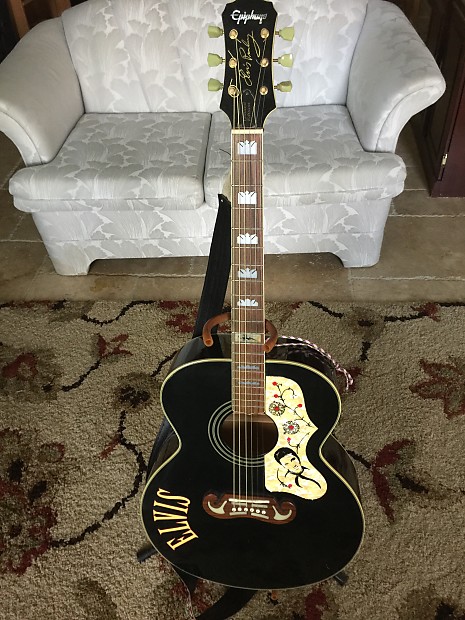 Epiphone Elvis Presley Limited Edition EJ-200 1996 Black