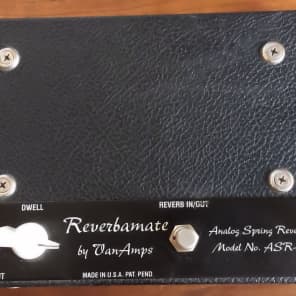 VanAmps Sole-Mate Reverbamate - Analog Spring Reverb image 1