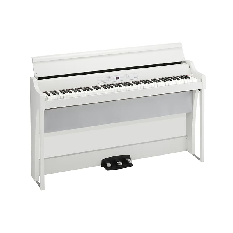 Korg G1B Air 88-Key Digital Home Piano, Multiple-Layer Samples, Bluetooth, White image 1