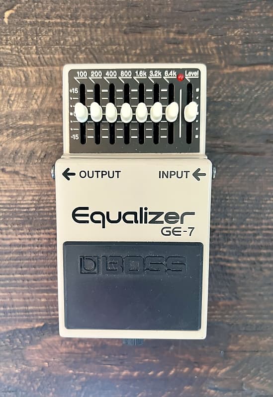 Boss GE7 Equalizer (Black or Silver Label) 1997 Present Reverb