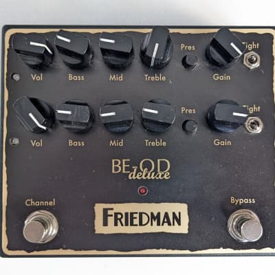 Friedman BE-OD Deluxe Overdrive 2018 | Reverb