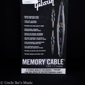 Gibson 16' Memory Cable Compact Recorder/Instrument Cable